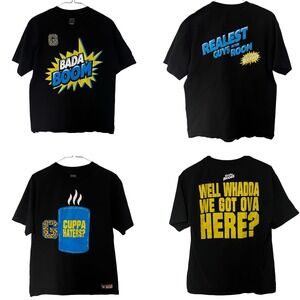 WWE Shirt Enzo & Big Cass Cuppa Haters Bada Boom Certified G Official Merch (M)